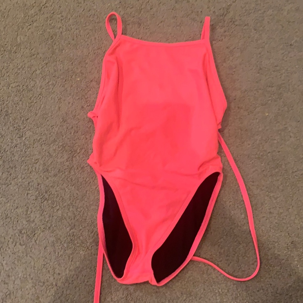 Bright Pink Jolyn Tie Back